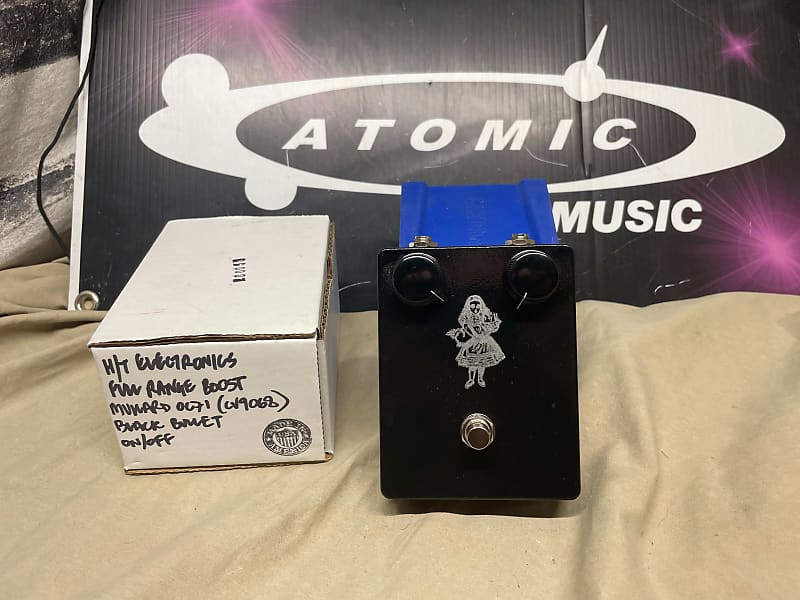 H/T Electronics Heads And Tails Full Range Boost OC71 Pedal Reverb