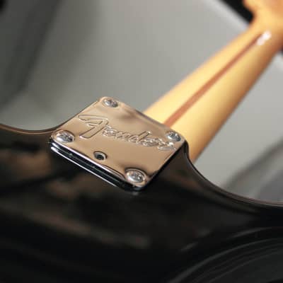 Fender Standard Stratocaster Black 1983 image 12