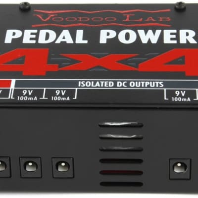 New Voodoo Lab Pedal Power 4x4 Guitar Effect Pedal Power Supply Four by Four image 3