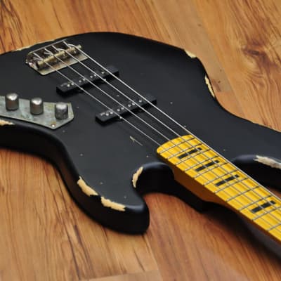 Vintage VJ74 Icon Bass - Distressed Black image 14