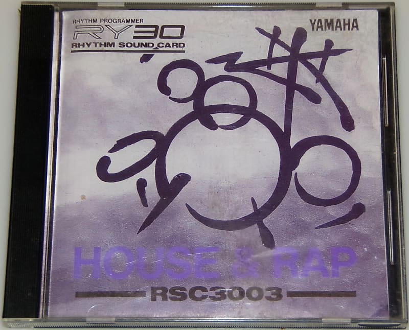 Super Rare Yamaha RY30 Drum Machine Rhythm Sound Card House & Rap RSC3003