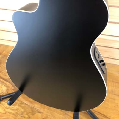 Yamaha APX T2 Travel Acoustic/Electric Guitar with Bag - Black image 9