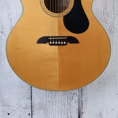 Alvarez AJ60S Artist Series Jumbo Acoustic Guitar Solid Spruce Top Natural image 1