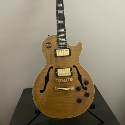 1990’s Gibson Custom Shop Les Paul Custom Florentine Plus Natural image 1