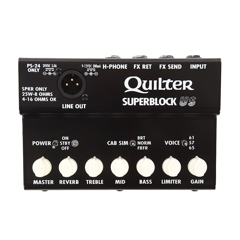 Quilter SuperBlock US 25-Watt Pedalboard Guitar Amp image 1