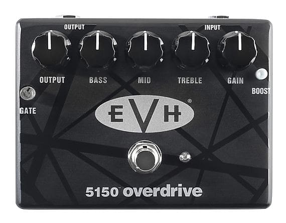 Dunlop EVH 5150 Overdrive Effects Pedal image 1