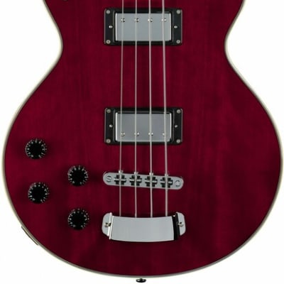 Hagstrom Swede Bass - Wild Cherry Transparent Left Hand for sale
