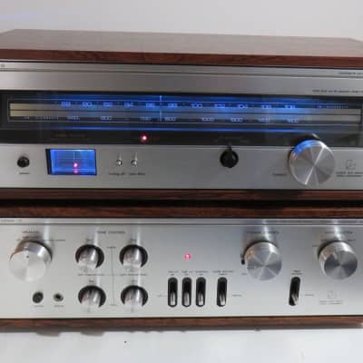 LUXMAN 2PC AMPLIFIER L-30 + TUNER T-33 +ORIGINAL MANUALS SERVICED FULLY RECAPPED image 2