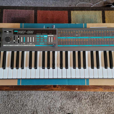 Korg Poly-800 1980s - MINT with ALL circuitbenders.co mods installed.  Original box