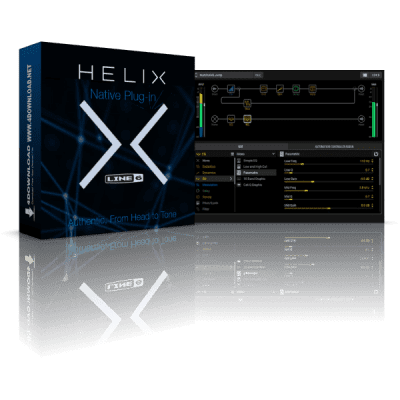 New Line 6 Helix Native Guitar Amp and Effects Plugin Software for Mac/PC - Download/Activation Card image 2