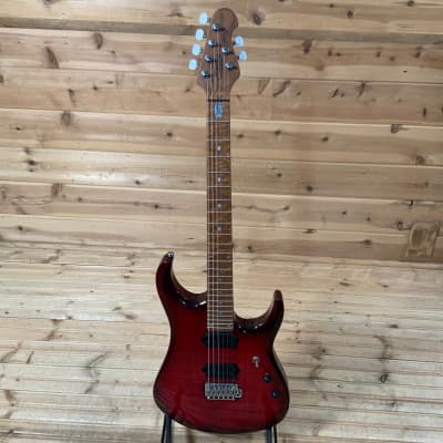 Sterling JP150FM Electric Guitar - Royal Red image 2