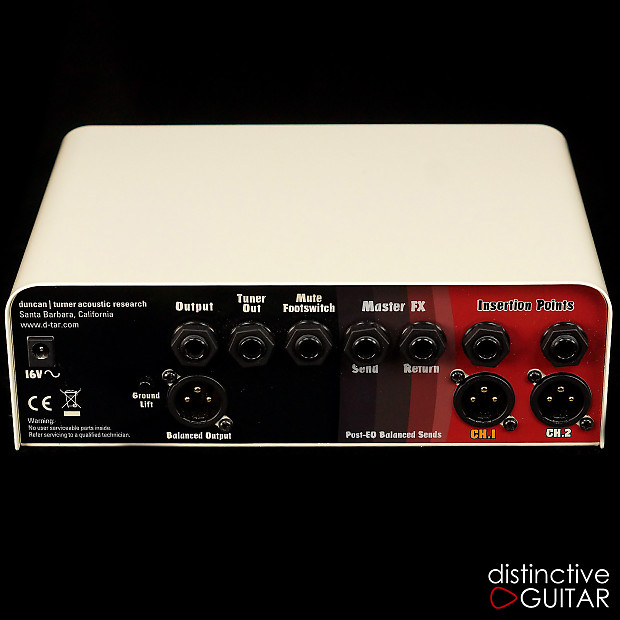 DTAR Solstice Blender Dual Channel Acoustic Preamp | Reverb Canada