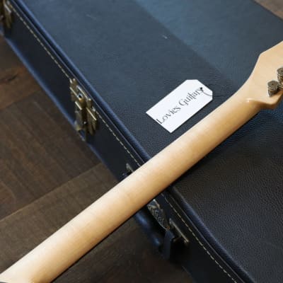 2017 Dean Gordon Guitars Mirus Flat Top Electric Guitar Gray SH + Coffin Case image 13