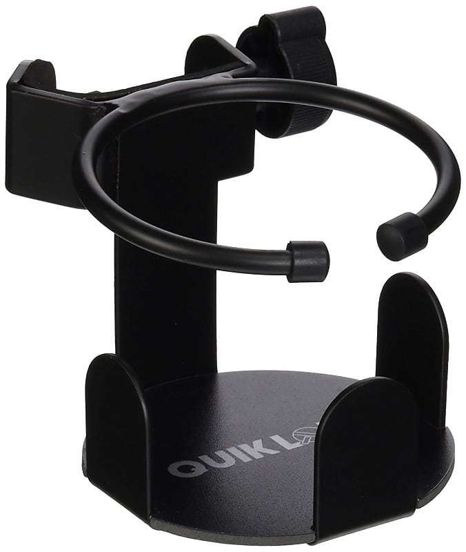 QuikLok MS326 ClampOn Beverage Holder for Mic & Music Reverb