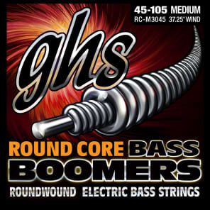 GHS RC-H3045 Round Core Nickel Boomers Bass Strings - Heavy (50-115)