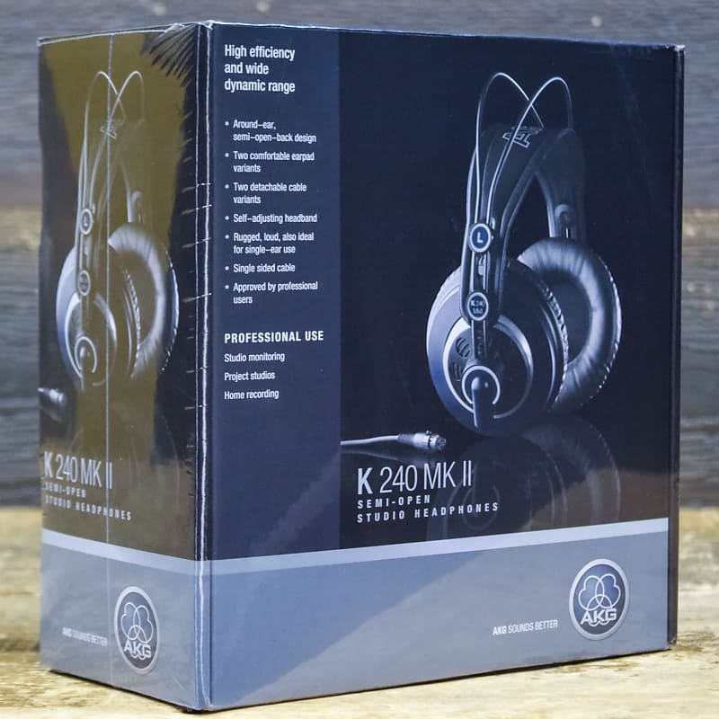 AKG K240 MkII Professional Over-Ear Semi-Open Technology Studio Headphones image 1