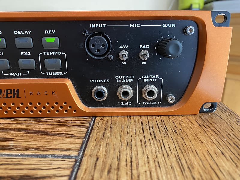 Avid Eleven Rack Guitar Multi-Effects Processor and Pro Tools Interface  2010 - 2017 - Orange