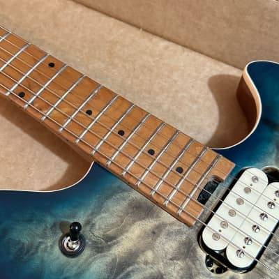 EVH Wolfgang Special QM Electric Guitar - Indigo Burst image 8