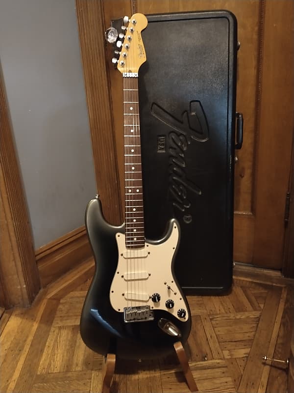 Fender Strat Plus with Rosewood Fretboard 1989 or 1990 Black Pearl Dust  Serial Number E909484 image 1