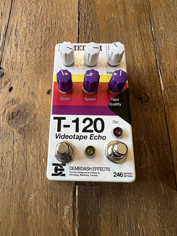 Demedash Effects T-120 Deluxe Videotape Echo V1 | Reverb