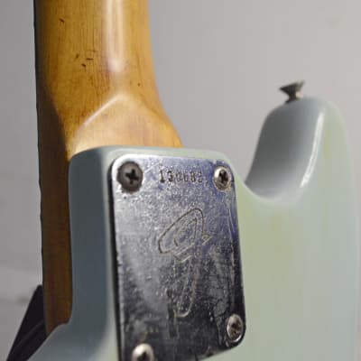 Fender Mustang (Musicmaster?) 1966 Daphne Blue image 11