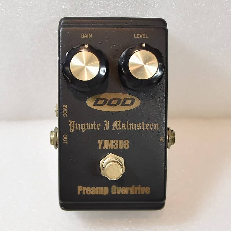【★美品★】DOD YJM308 Preamp Overdrive DOD YJM308 Yngwie J Malmsteen Preamp Overdrive Modified