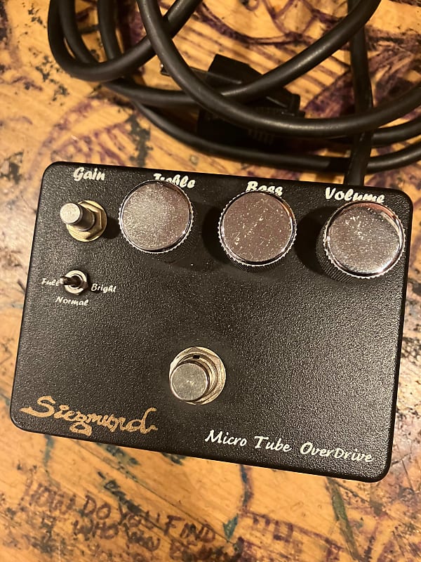 Siegmund Micro Tube Overdrive Preamp Pedal | Reverb