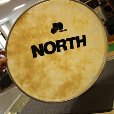 Original Vintage North Drums 22" Bass / Kick Drum Head image 3