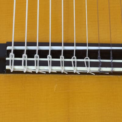 RARE 1989 Michael Menkevich Custom 10-String Classical Harp Guitar, Spruce/Brazilian, w/Case image 13