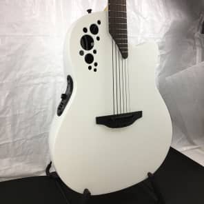 Ovation Elite TX Series 1778tx‑6s - BRAND NEW - White. | Reverb