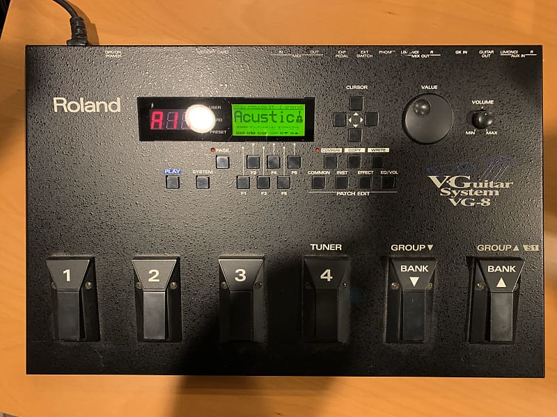 Roland VG8 EX Guitar Processor and S1 Upgrade Card Reverb