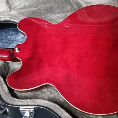 Brand New! Epiphone Epiphone Noel Gallagher Riviera Semi-hollow Electric Guitar - Dark Red Wine 2023 - Dark Red Wine - 8.7 lbs - Authorized Dealer - G02174 image 4