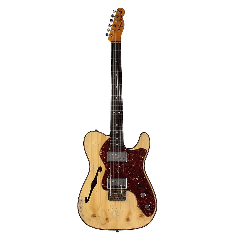 Fender Custom Shop Knotty Pine CuNiFe Telecaster Thinline image 1
