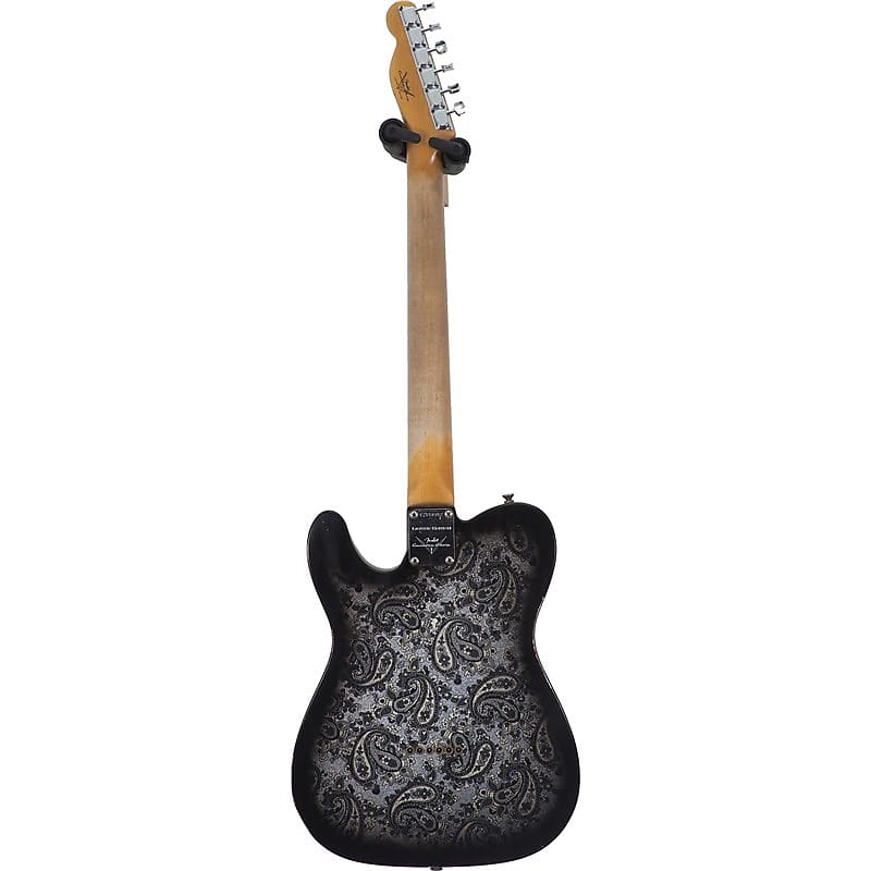 Fender Custom Shop LTD '68 Telecaster Relic, Black Paisley | Reverb