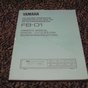 Yamaha FB-01 Multitimbral Digital FM Synth Module image 3