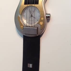アクセサリー vintage ZX Original 2001 Guitar Watch with Case Silver and Gold | Reverb