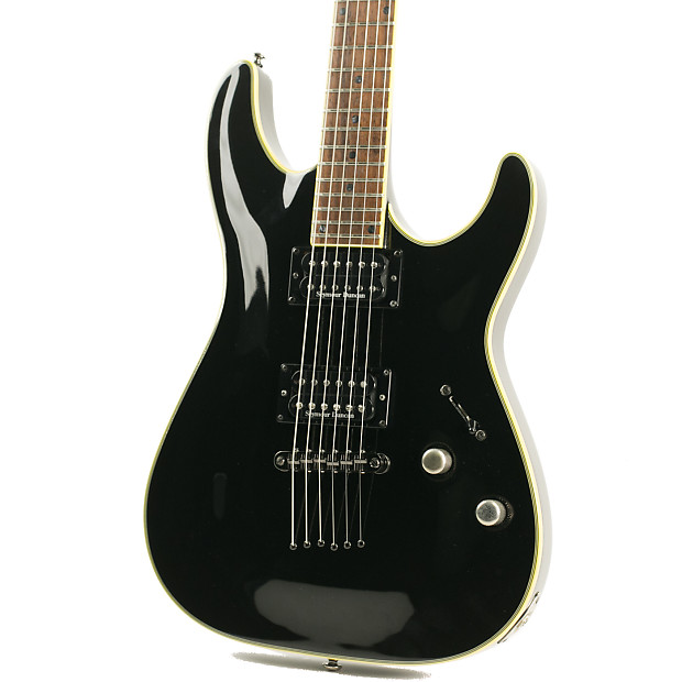 2006 Schecter Diamond Series Blackjack Black Reverb