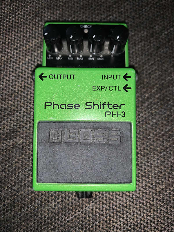 Boss PH-3 Phase Shifter (Dark Gray Label) 2000 - Present - Green image 1