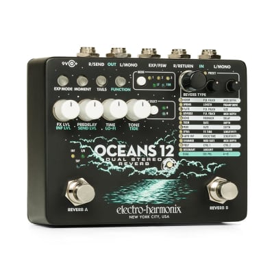 Electro Harmonix Oceans 12 Dual Stereo Reverb - Town Center Music