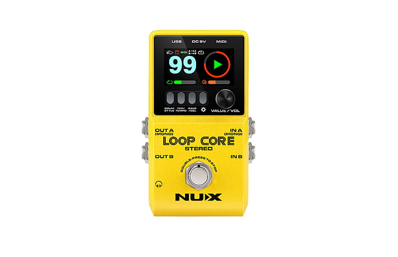Amazon.com: NUX Loop Core Stereo Guitar Looper Pedal, 6