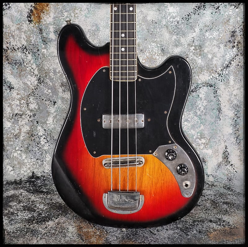 1960s Kent Pocket Bass - Sunburst | Reverb