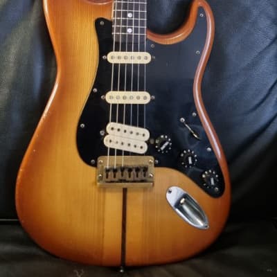 Rare Vintage 1970s El Maya (Bambu Suntech Sigma) Fender Stratocaster Killer - Neck Thru - Chushin Gakki Masterbuilt - alembic Style image 5