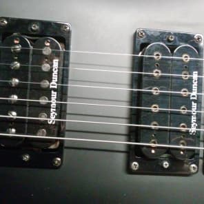Schecter Prototype "POLTERGEIST" Guitar w/Premium Padded Gig Bag — $575.00 Black Matte image 5