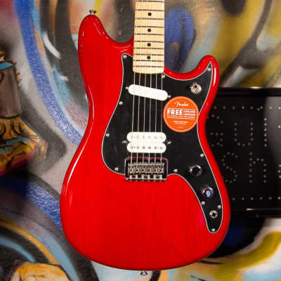 Fender Duo-Sonic HS 2020 Crimson Red Transparent for sale