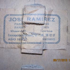 JOSE RAMIREZ ACOUSTIC CLASSIC 3/4 1960   COLLECTABLE VERY GOOD SOUND image 17