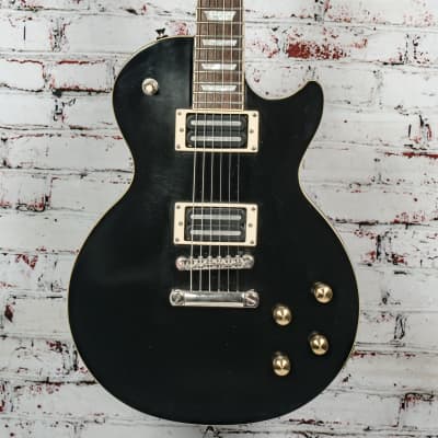 Epiphone - Vivian Campbell Holy Diver Les Paul - Solid Body HH Electric, Black - w/Case - x7871 - USED for sale