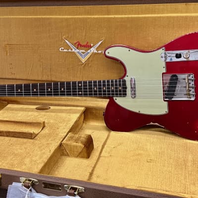 Fender Telecaster, Relic, Custom Shop, Custom-Built LTD, 1961 - Aged Candy Apple Red image 7