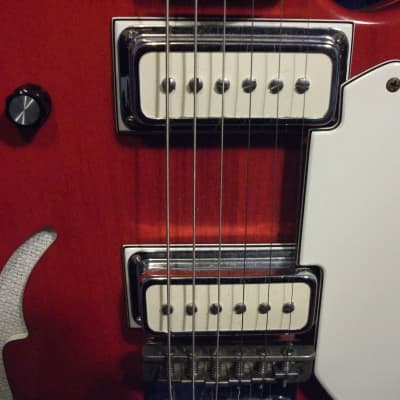 Micro frets Golden Melody 1968 - Holly Berry Red image 6