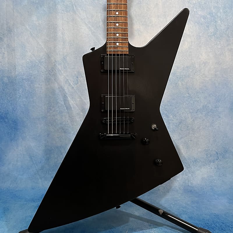 【最新入荷】 Explorer ESP Edwards E-EX-125D in Made Black Stain 2019 ギター