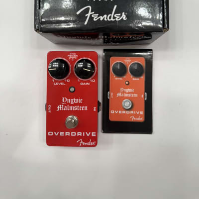 Reverb.com listing, price, conditions, and images for fender-yngwie-malmsteen-overdrive-pedal